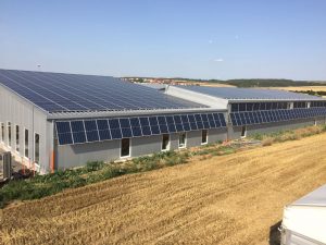 Read more about the article 277 kWp Photovoltaikanlage, Eigenverbrauch mit Direktvermarktung