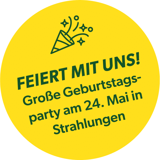 Große Geburtstagsparty am 24. Mai, Strahlungen