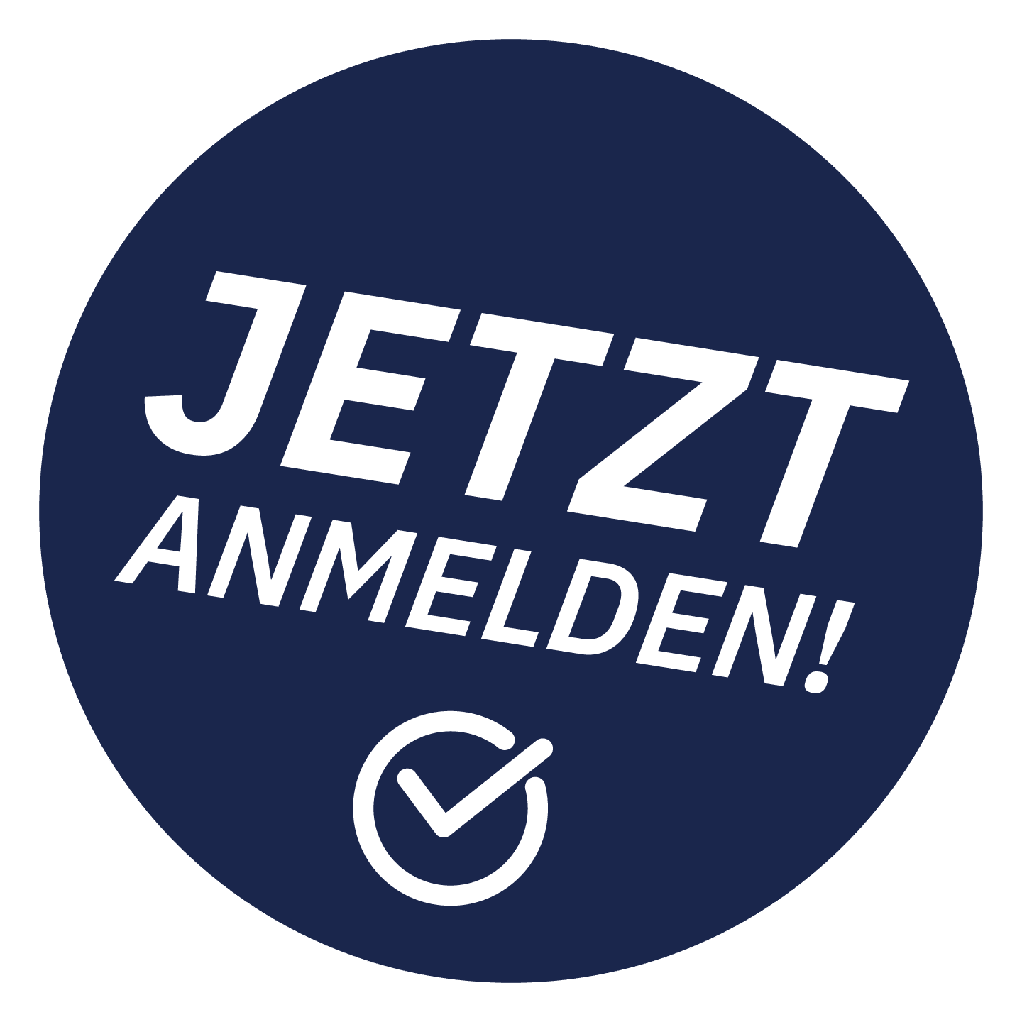 Jetzt anmelden Button