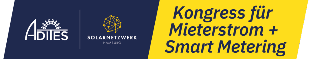 Kongress für Mieterstrom und Smart Metering in Hamburg.